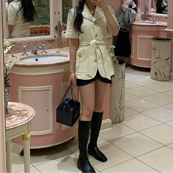 Sandro Truman Tailored Tweed Jacket - Picture 2 of 3